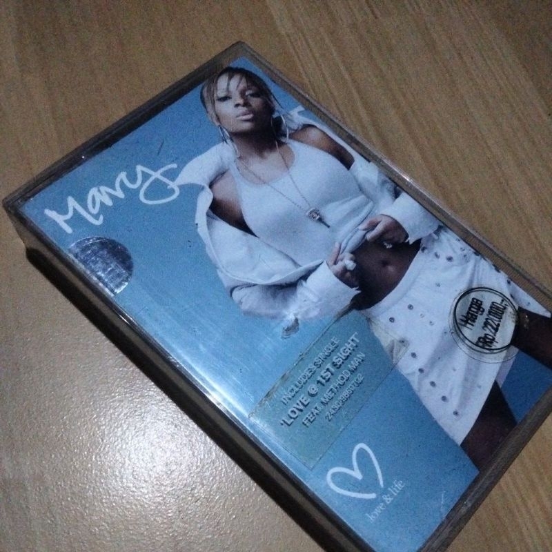 kaset pita full box original"Mary J.Blige Love & Life"