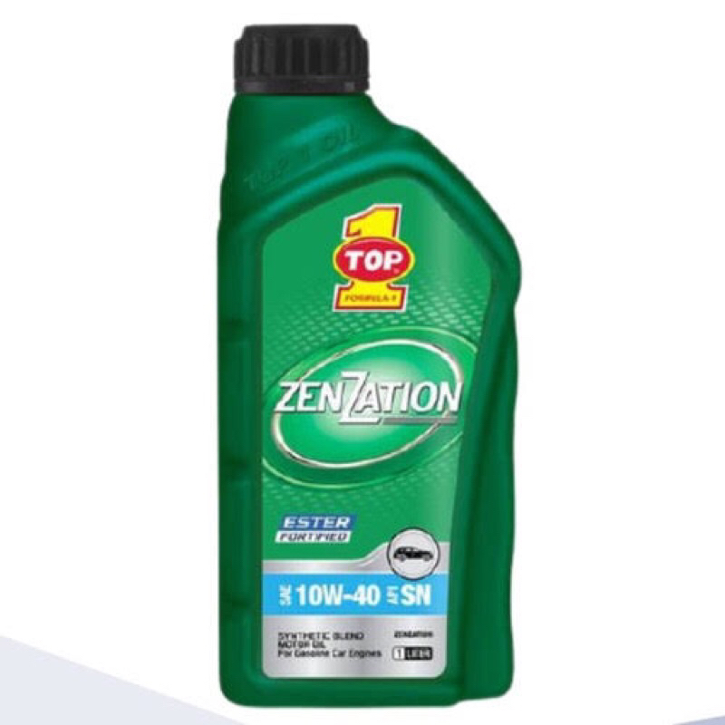 Oli mobil 10W-40 merek TOP 1 Zenzation 1Liter