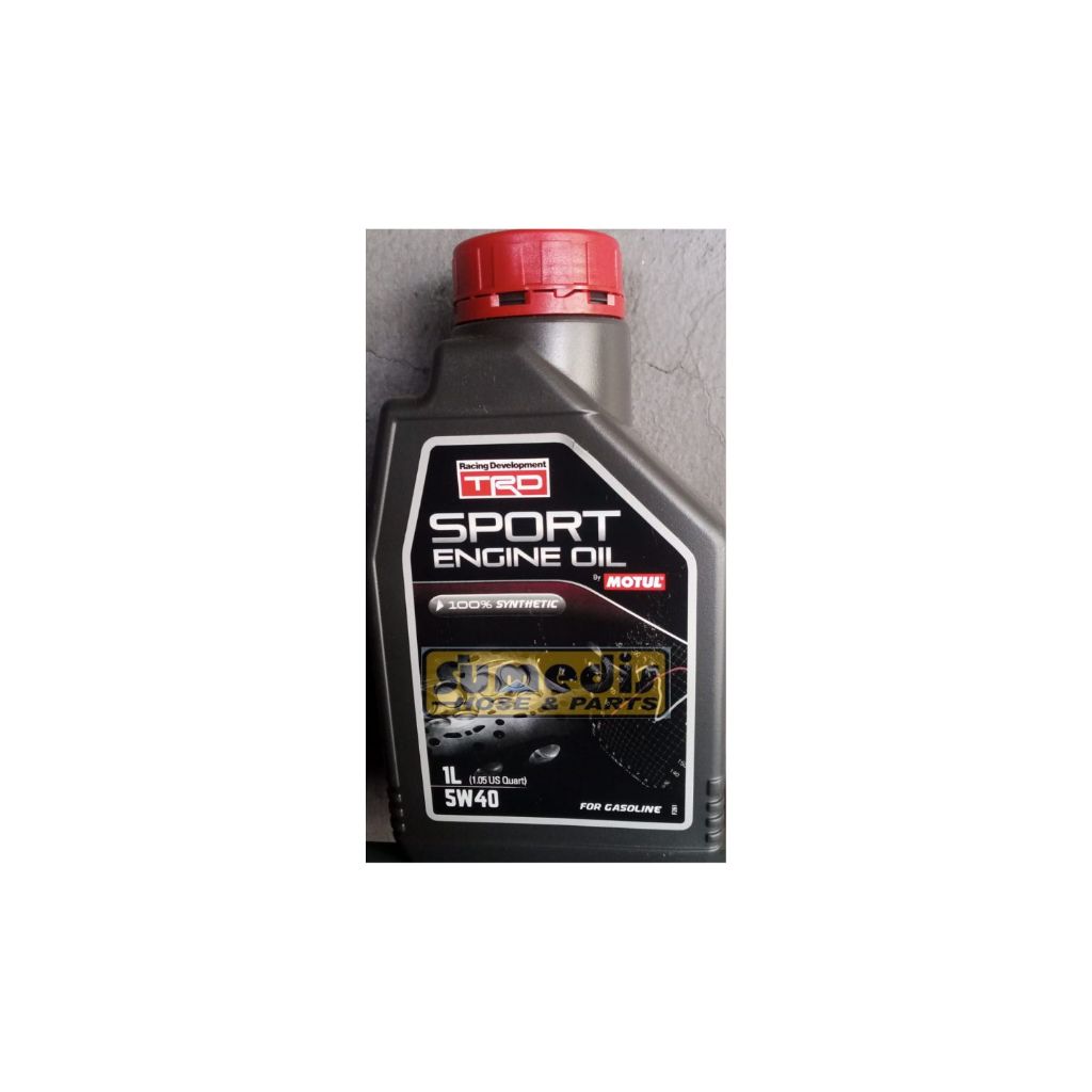 Oli Bensin Motul TRD SPORT ENGINE OIL 5W40 GASOLINE 1 Liter