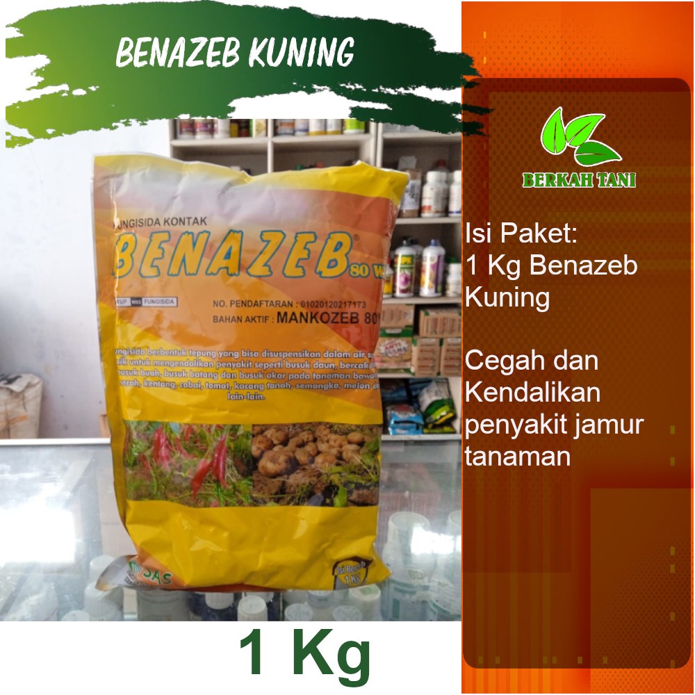 Benazeb 1 Kg Fungisida Mankozeb