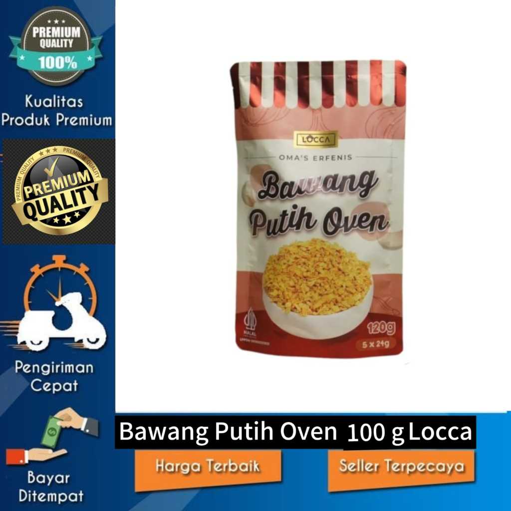 

Locca Bawang Putih Oven – 100 Gram