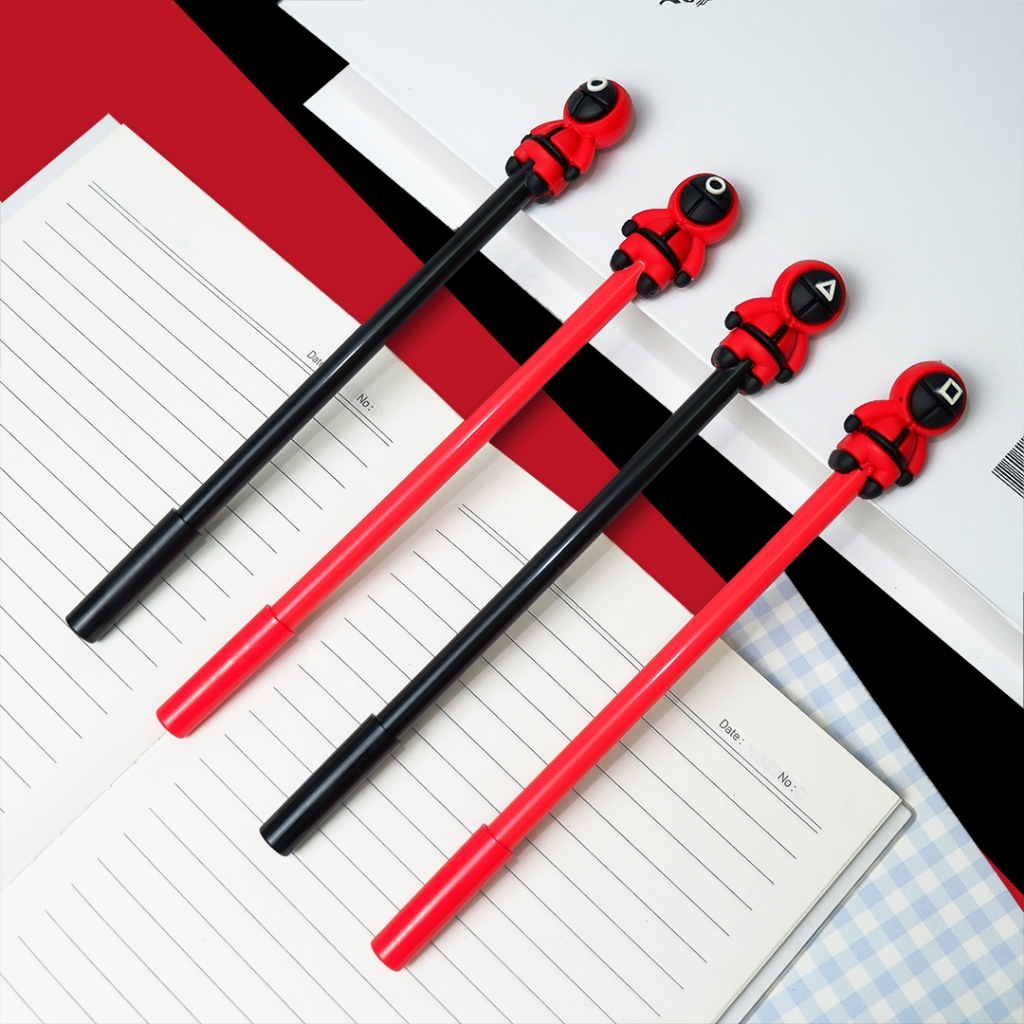 

Gel Pen Karakter Squid Game Pena Ball Point Pulpen Gel / Alat Tulis Sekolah Gel Pen C0085 (1PCS)