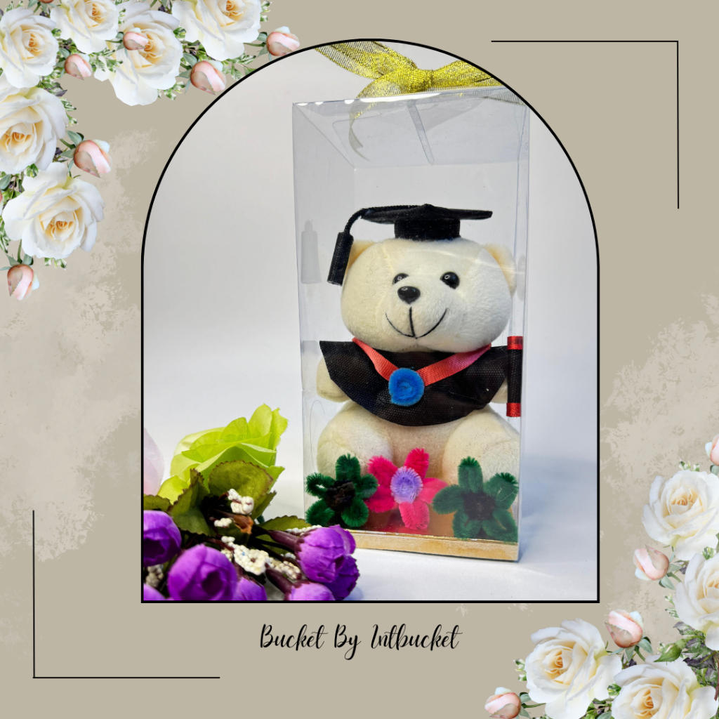 Boneka Wisuda mika Boneka souvenir wisuda mika/ teddy bear/ hadiah boneka wisuda teddy bear