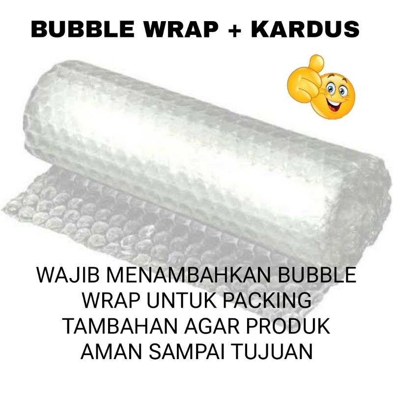 

PACKING TAMBAHAN BUBBLE WRAP