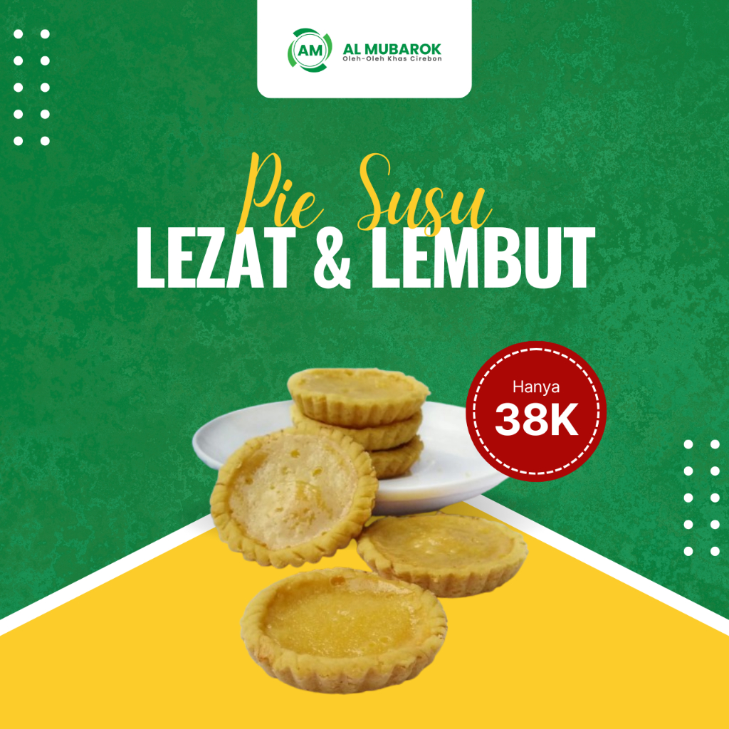 

Pie Susu Asli – Lezat & Lembut