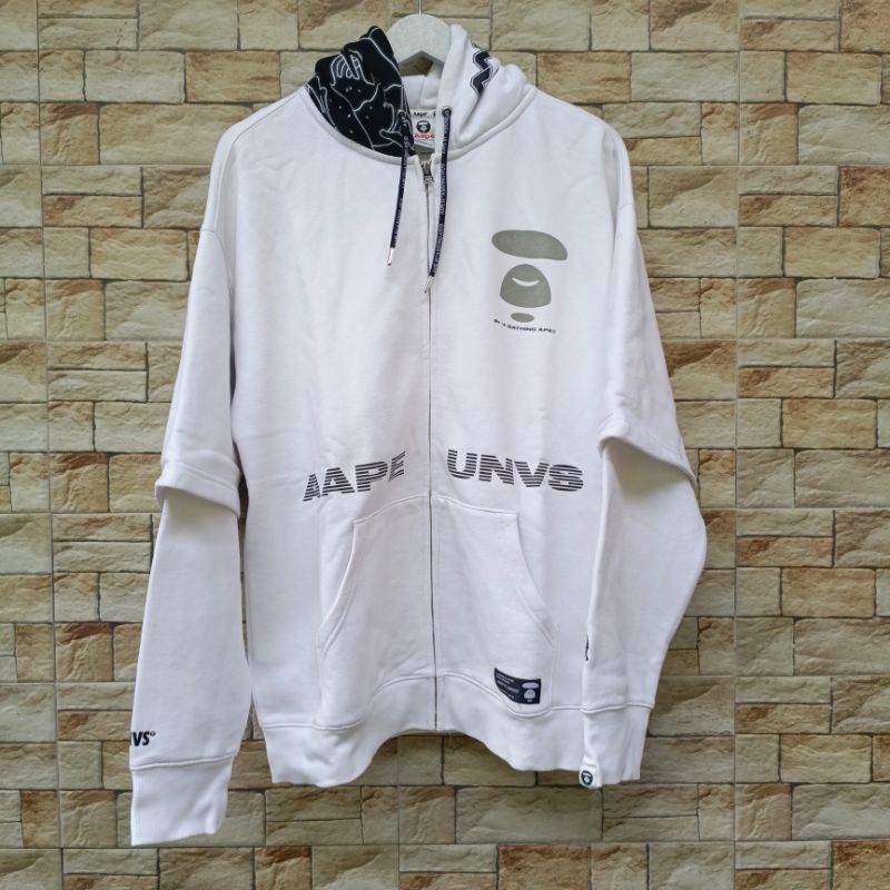 READY STOCK HOODIE ZIPPER MURAH AAPE UNVS