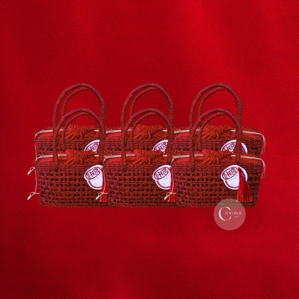 

CRAFORGE - Hampers Imlek / Souvenir Sincia / Kado Imlek / Hampers - Sweet Treat Woven Bag