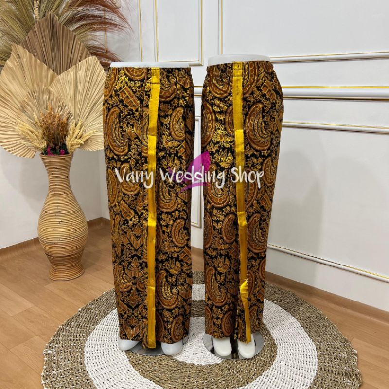 (2Jarik) Jarik Pengantin Prodo - Instan | Jarik Cewek + Jarik Cowok Panjang