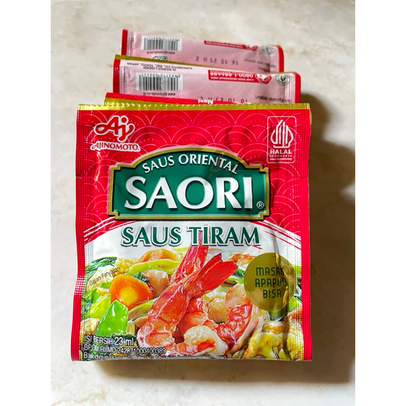 

SAORI SAUS TIRAM - AJINOMOTO - HARGA 1 PCS