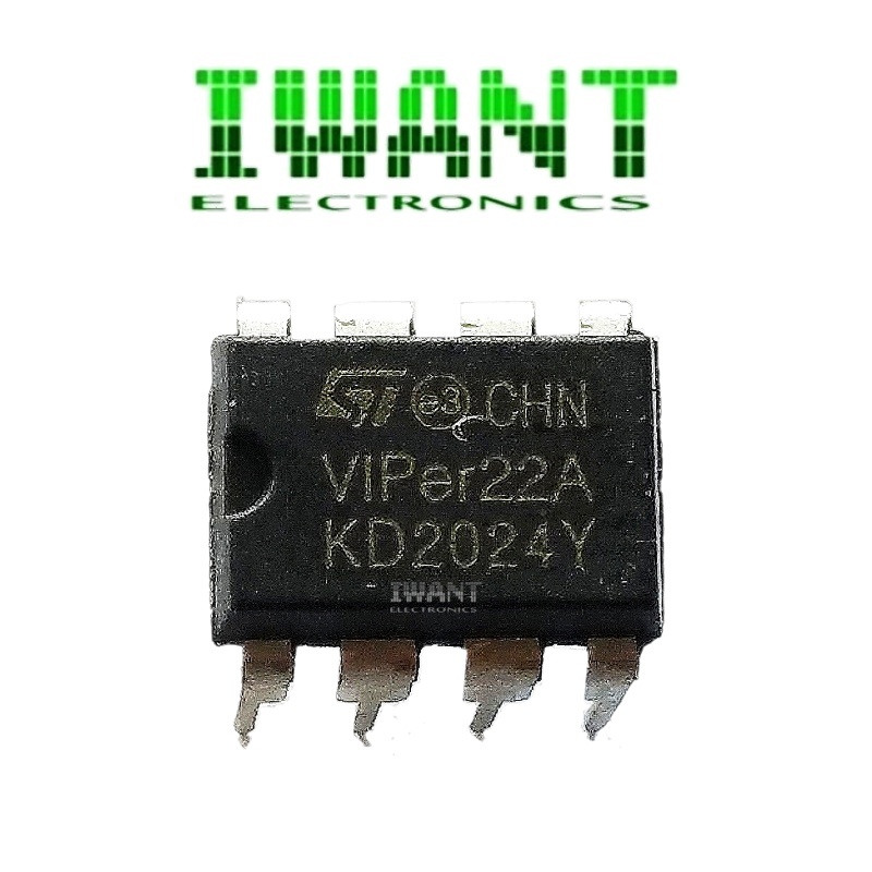 VIPER22 IC VIPER22A DIP 8 PIN VIPER 22A VIPER 22 VIPer22a