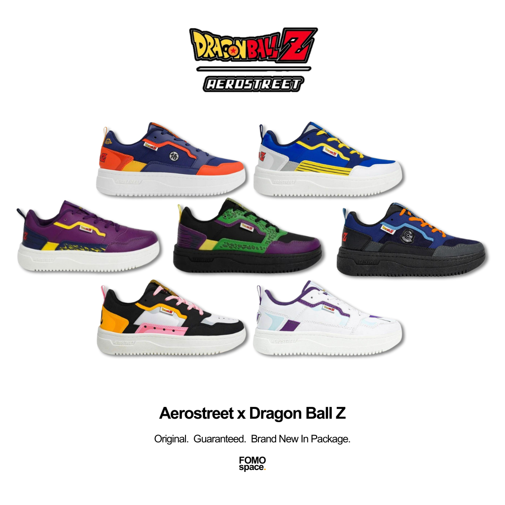 Aerostreet x Dragon Ball Z | Aerostreet Goku | Aerostreet Vegeta | Aerostreet Gohan | Aerostreet Tru
