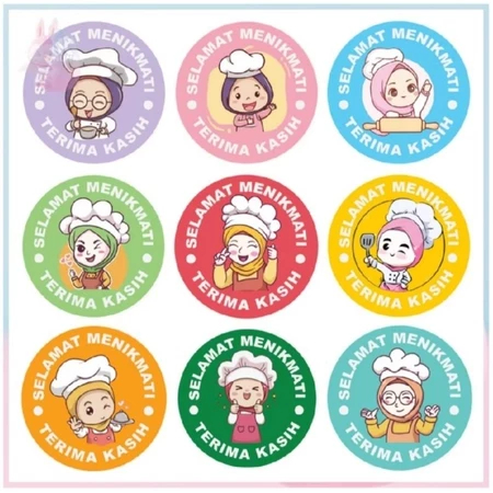 

STICKER SELAMAT MENIKMATI & TERIMA KASIH