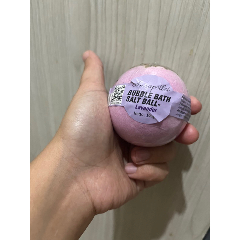 Bubble Bath Salt Ball