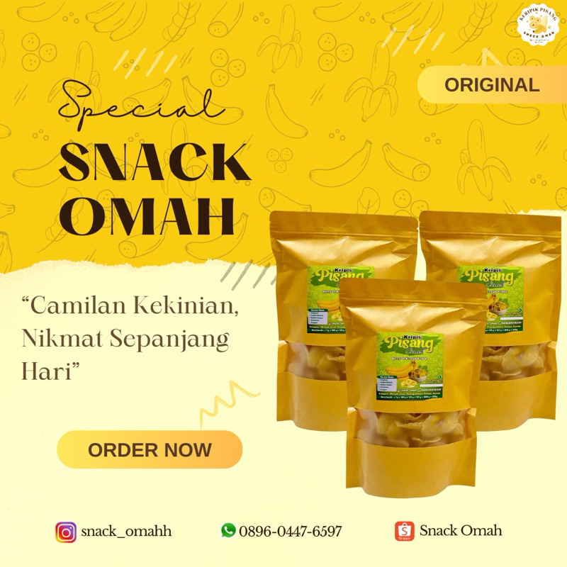 

kripik pisang original