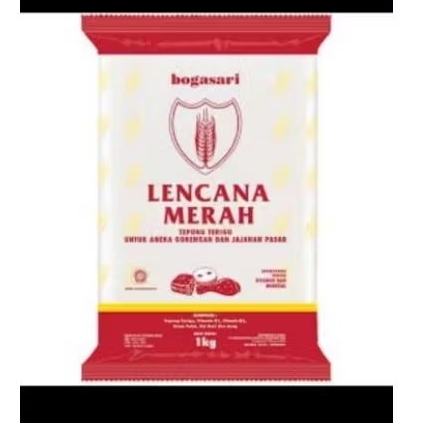 

TEPUNG LENCANA MERAH 1KG 100%ORIGINAL