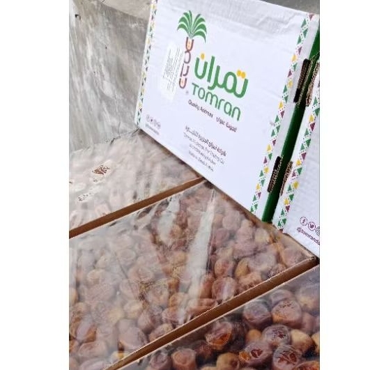 

Kurma Sukari Premium Merk TOMRAN/kurma sukari/kurma 3kg++