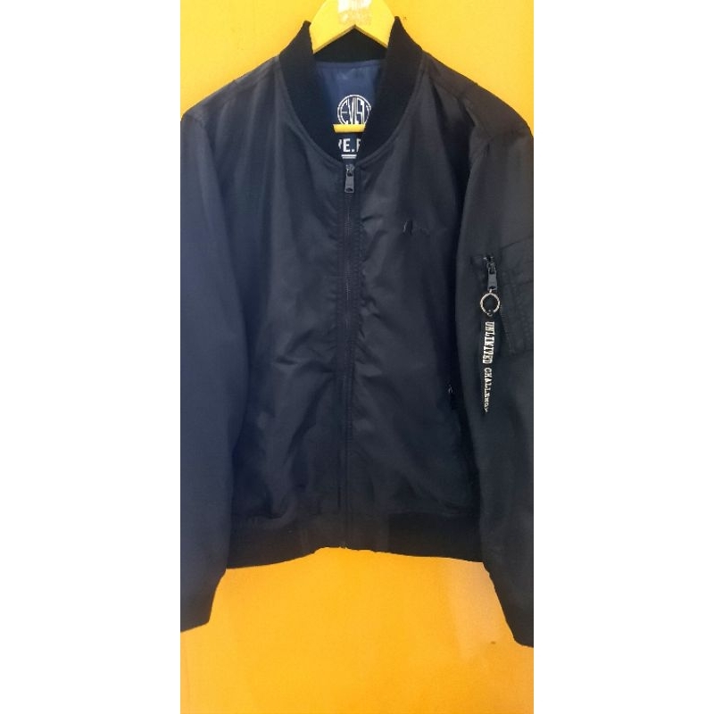 Jaket Bomber Evisu Second Thrift Preloved