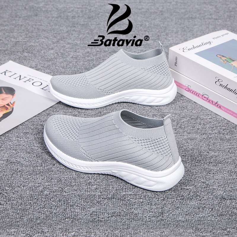 TERBARU BESTPROMO BATAVIA SOFT BOTTOM NON-SLIP WORK SHOES WOMEN'S SHOES FITNESS CASUAL RUNNING