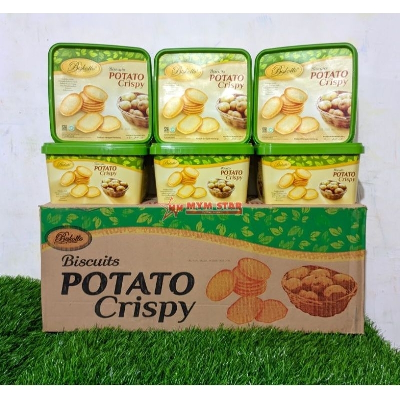 

Biskotto Potato Crispy Box Plastik (400gr)