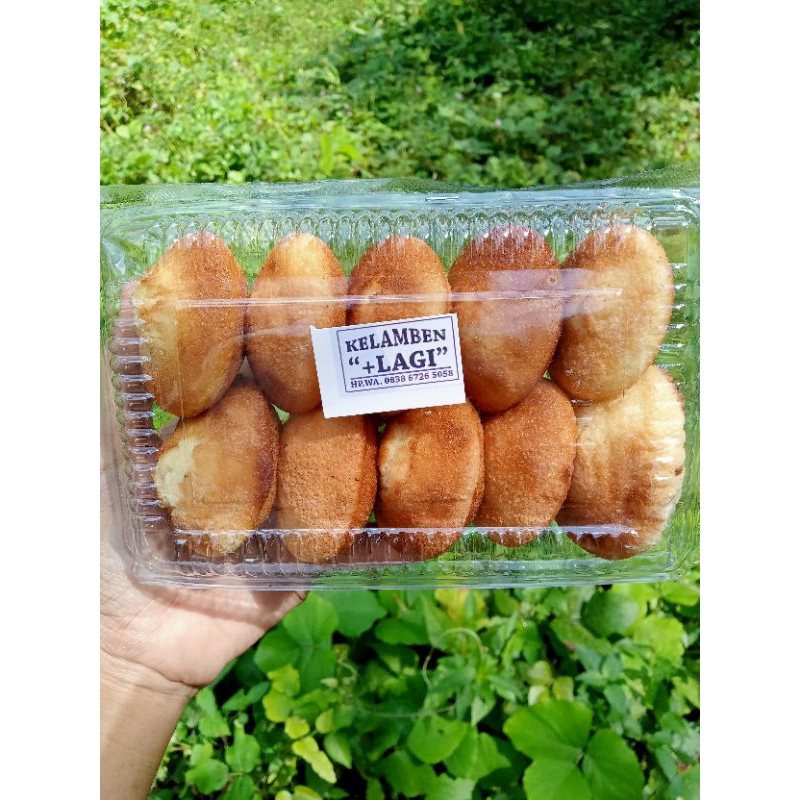 

kue kelambin/wadai kelambin isi 10 permika/Roti Bolu Lembut Manis