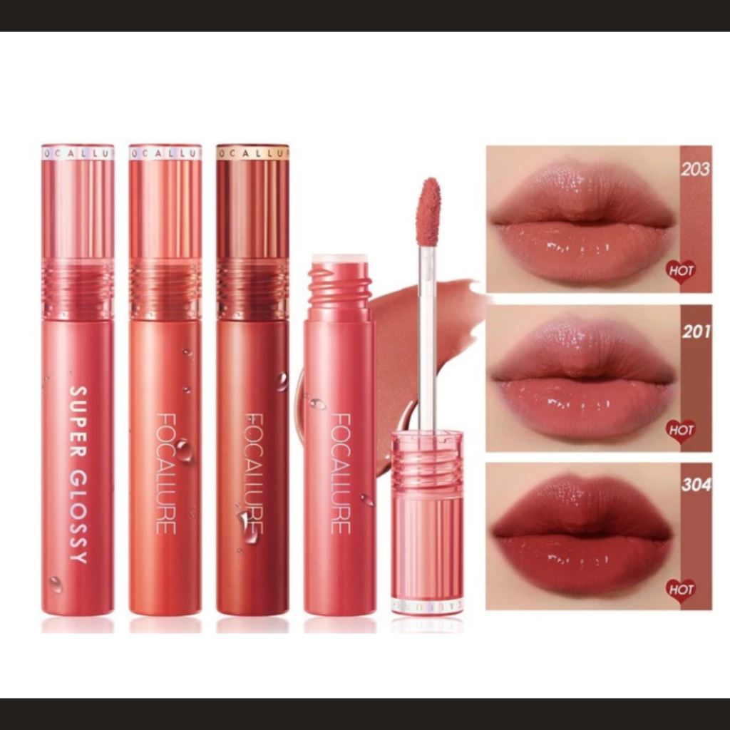 Focallure Jelly Clear Dewy Lip Tint / Glossy Tint / Lip Gloss / Lipstick