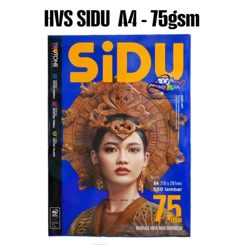 

Kertas HVS SIDU A4 75 gsm