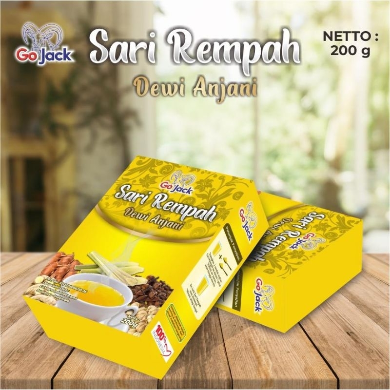 

Sari Rempah GoJack Dewi Anjani untuk imun tubuhmu 100% ORIGINAL