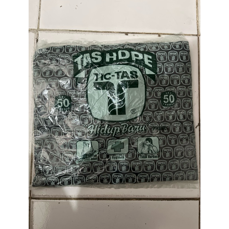 Kresek tictas hitam 28