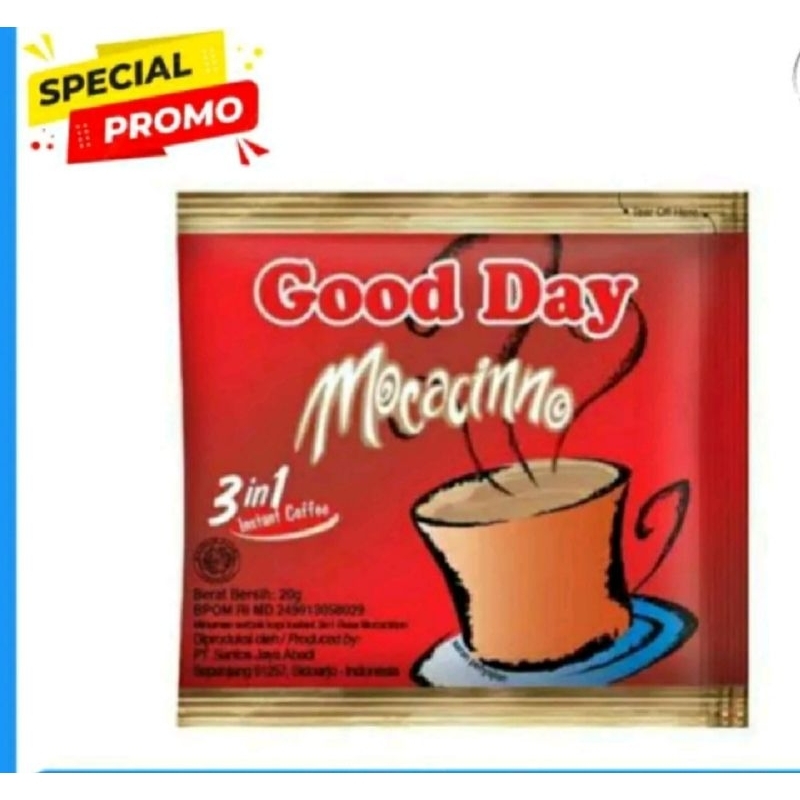 

Kopi Good Day Mocacinno 20 gram