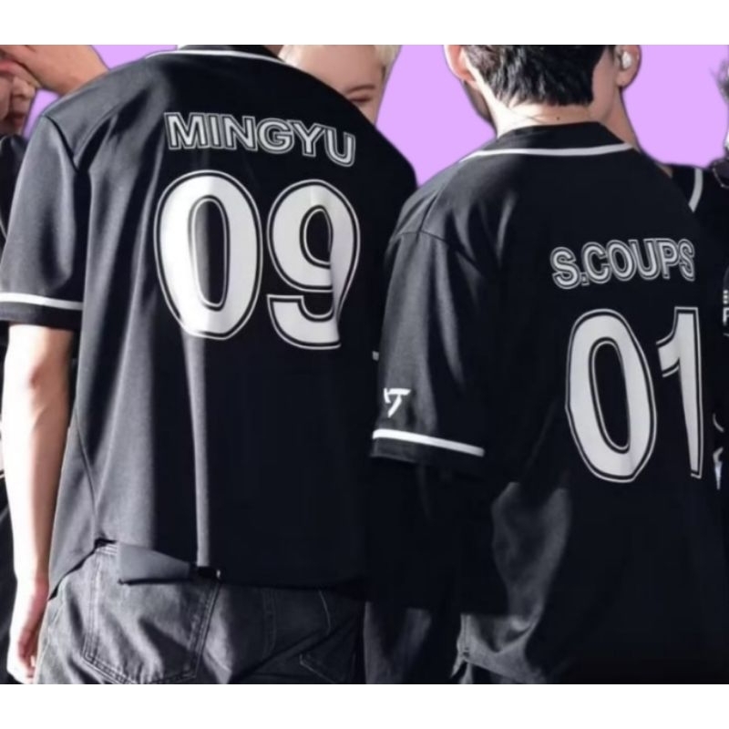 Jersey SEVENTEEN / Jersey SVT Carat / Jersey Bebas Costum Carat