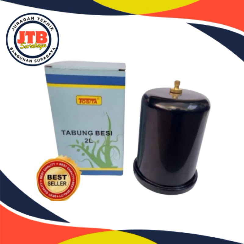 Tabung pompa ps 130 Tosita model Shimizu - Tabung pompa air 2L Drat 1/2 - Tabung pompa 2L