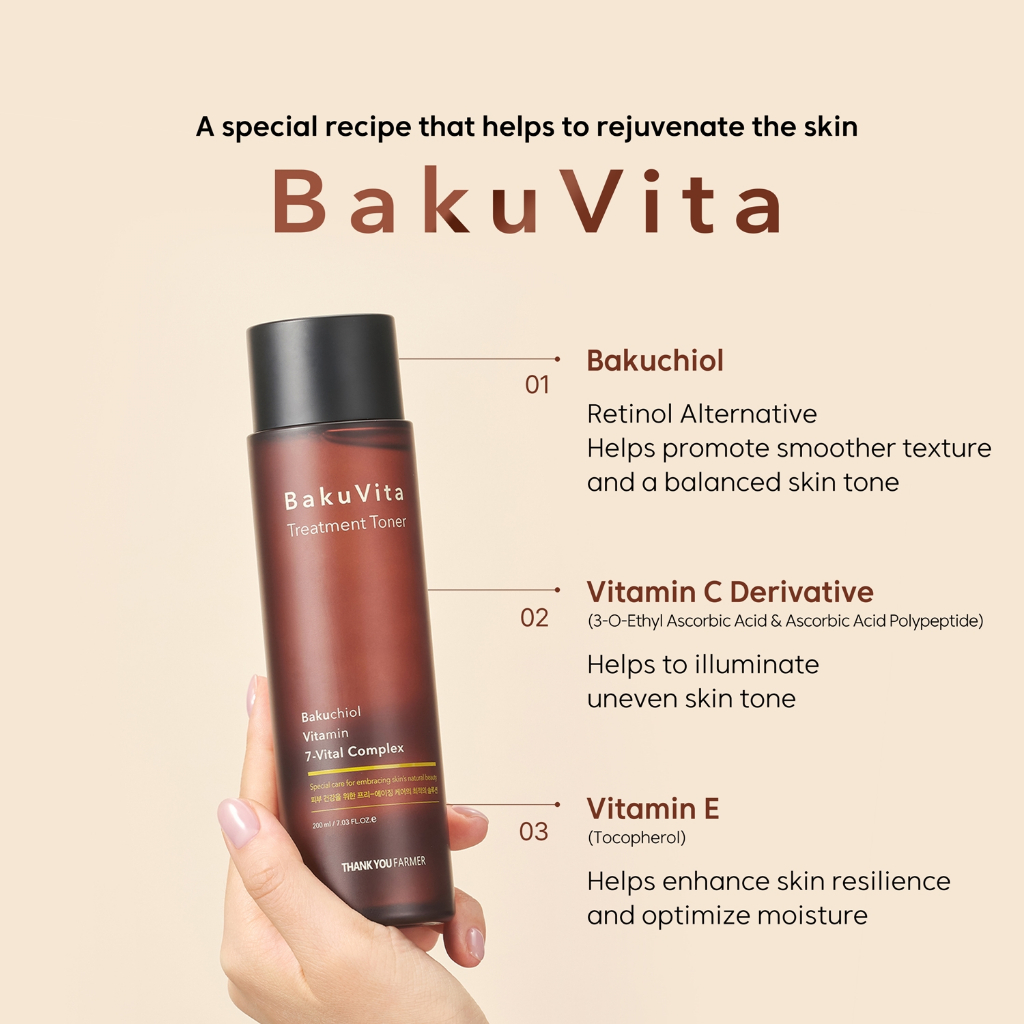Thank You Farmer Bakuvita Treatment Toner 200 ml