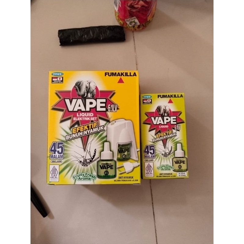 Vape Elektrik - Vape Obat Nyamuk Liquid 45 malam