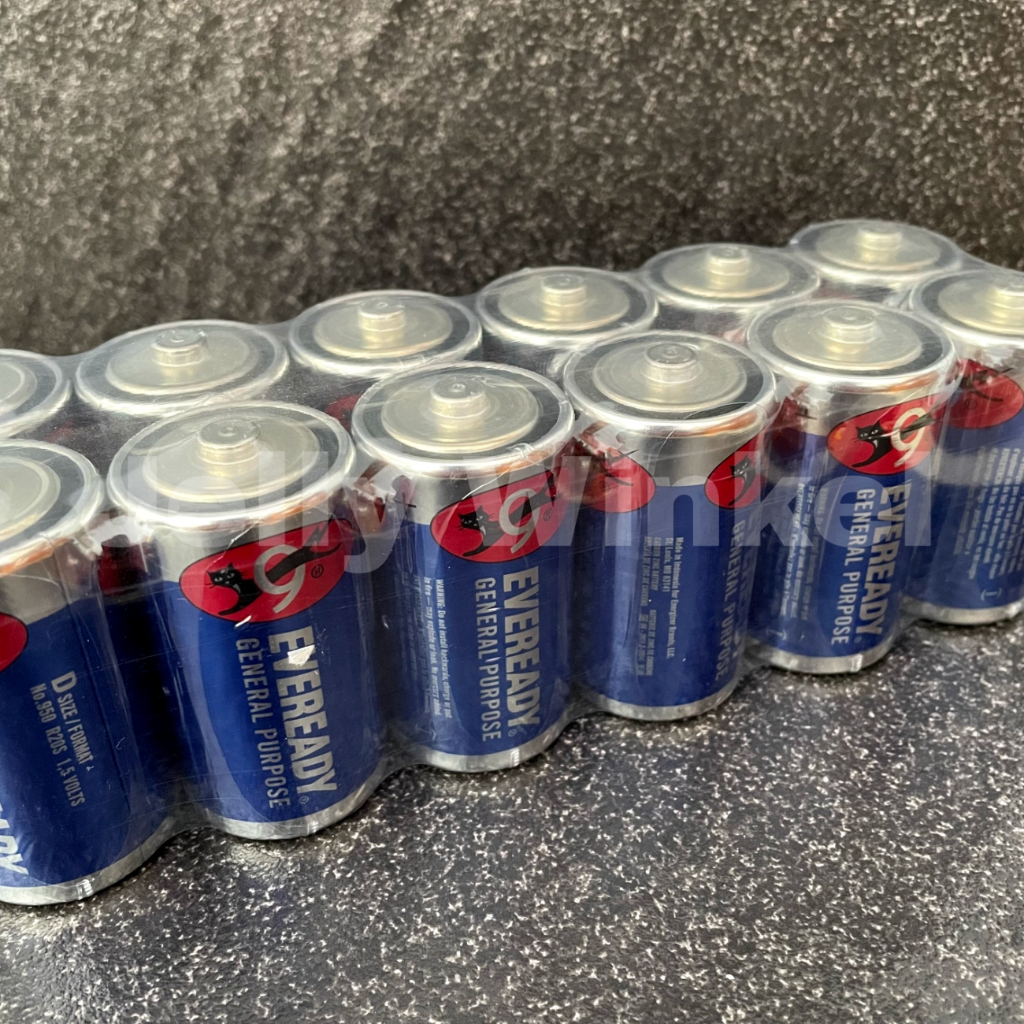 Eveready Baterai D R20S | Baterai Besar | Baterai Radio