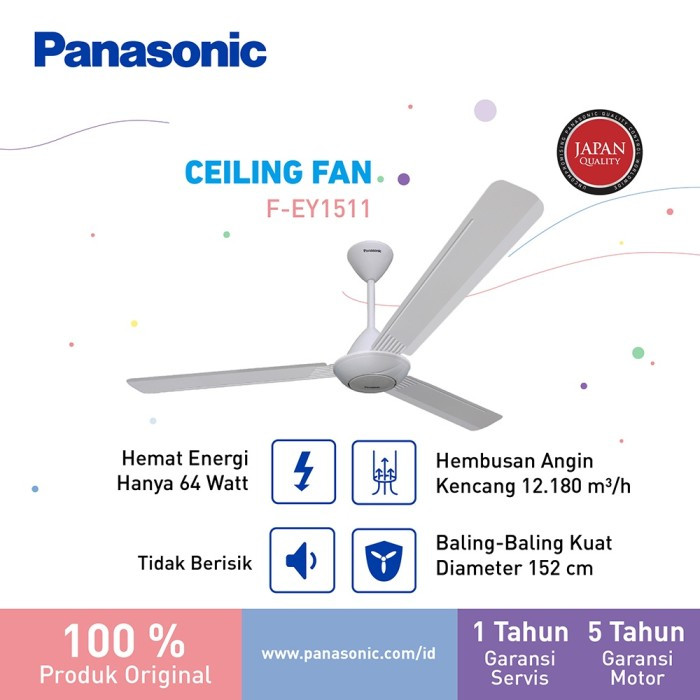 Panasonic Ceiling Fan F-EY1511