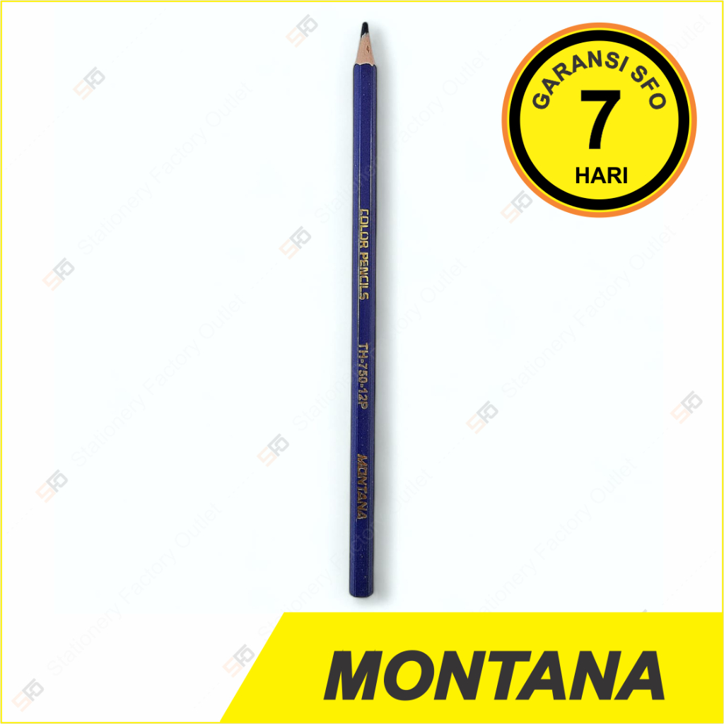 

Pensil Warna Montana Satuan - Midnight Blue - Biru Tua - SFO Semarang Official