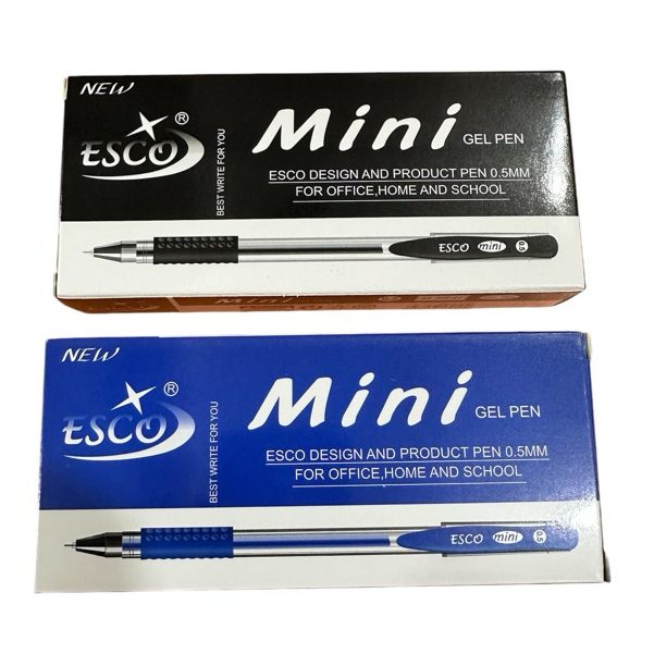 

[ 1 LUSIN ] PULPEN ESCO MINI GEL 0.5MM M58-H