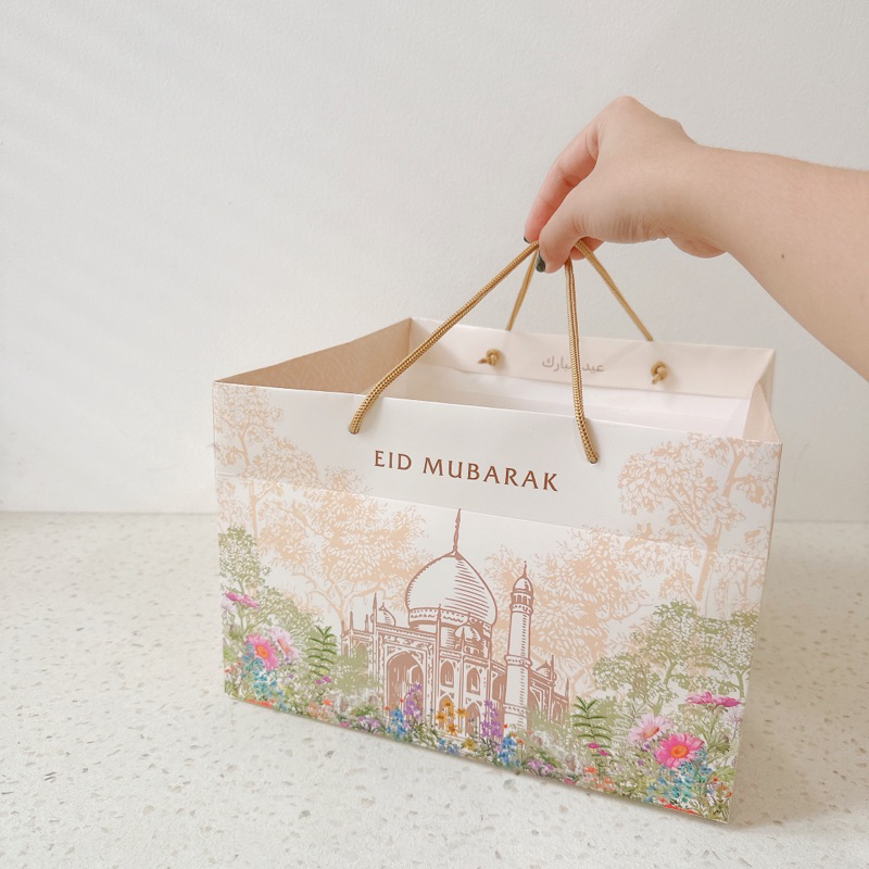 

(Isi 5 Pcs) Paperbag Rania | Paperbag Idul Fitri 26x26x17cm