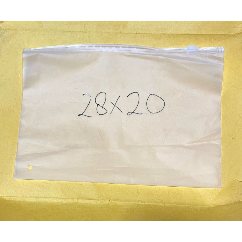 Plastik kantong ZIPPER Bag 28x20 cm