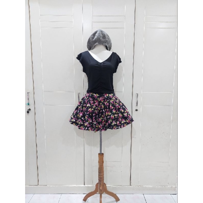 barbie sukapan | rok barbie rok celana barbie | rok / rokcel bunga kawaii