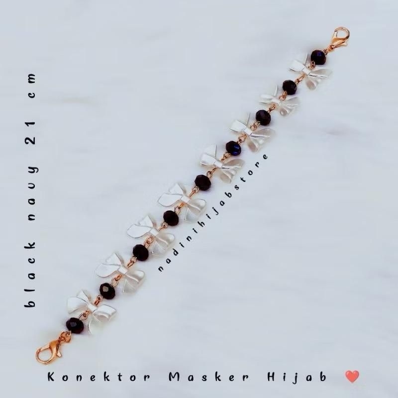 Konektor Masker/Pengait Masker Hijab/pengait masker pita