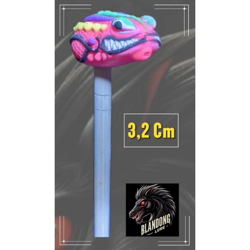 Molding / Cetakan Soft Frog 3D Ukuran 3,2 Cm