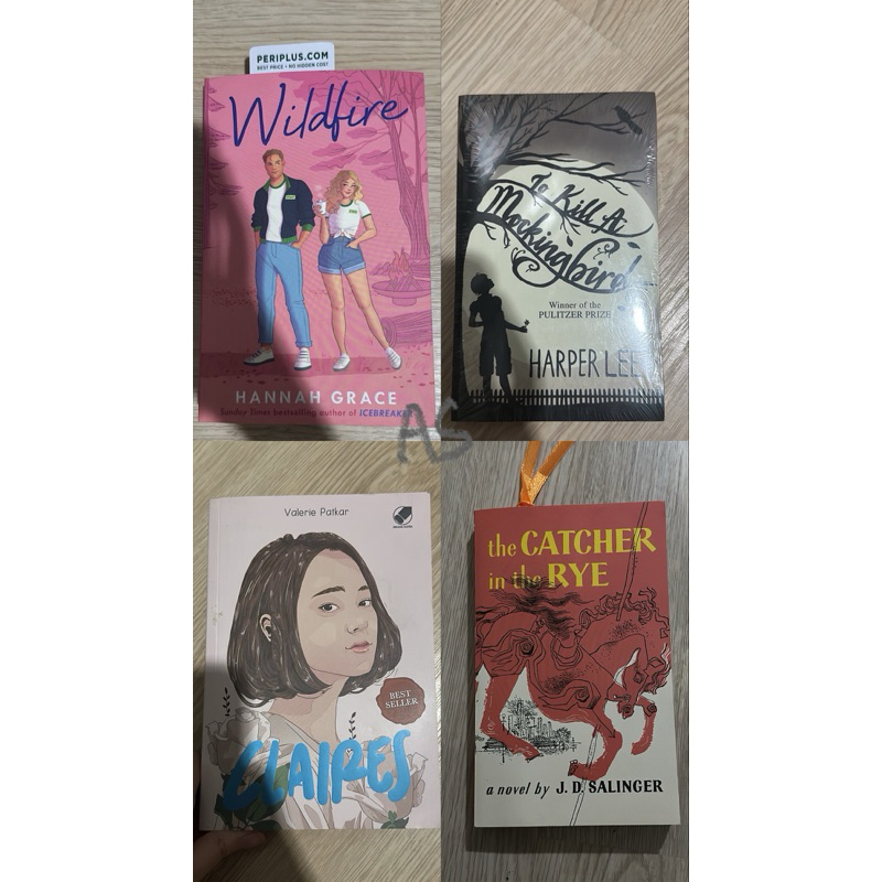 preloved novel sealed/unsealed sun tere liye eng ver, to kill a mockingbird harper lee eng ver, wild