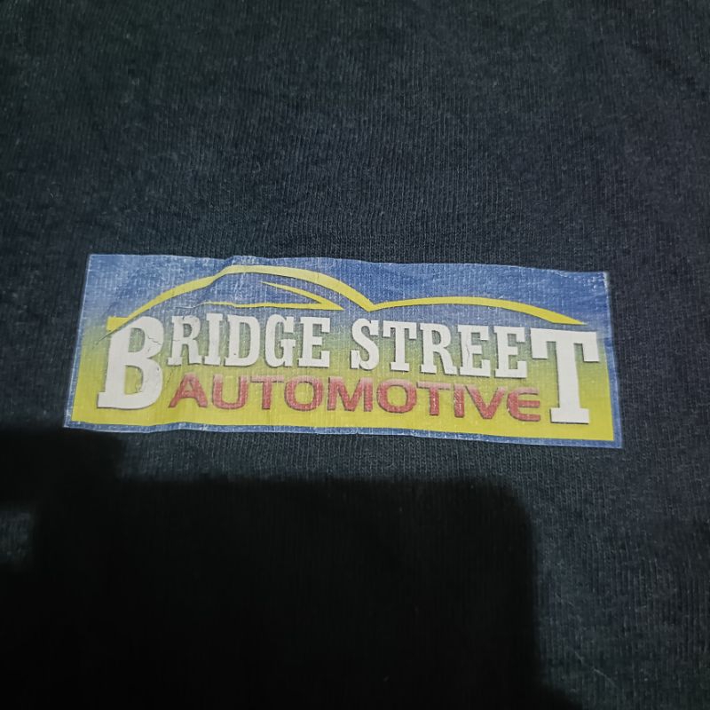 Kaos Bridge Street Automotive tag gildan ultra cotton ,L
