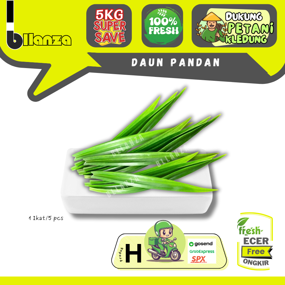 

Bllanza | Daun Pandan — Sahabat Makan Sayur ECER (H)