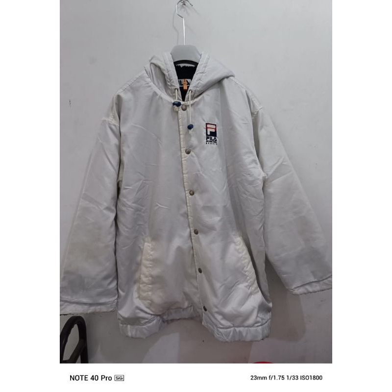 Vintage Fila Parasut Sherpa Dalam