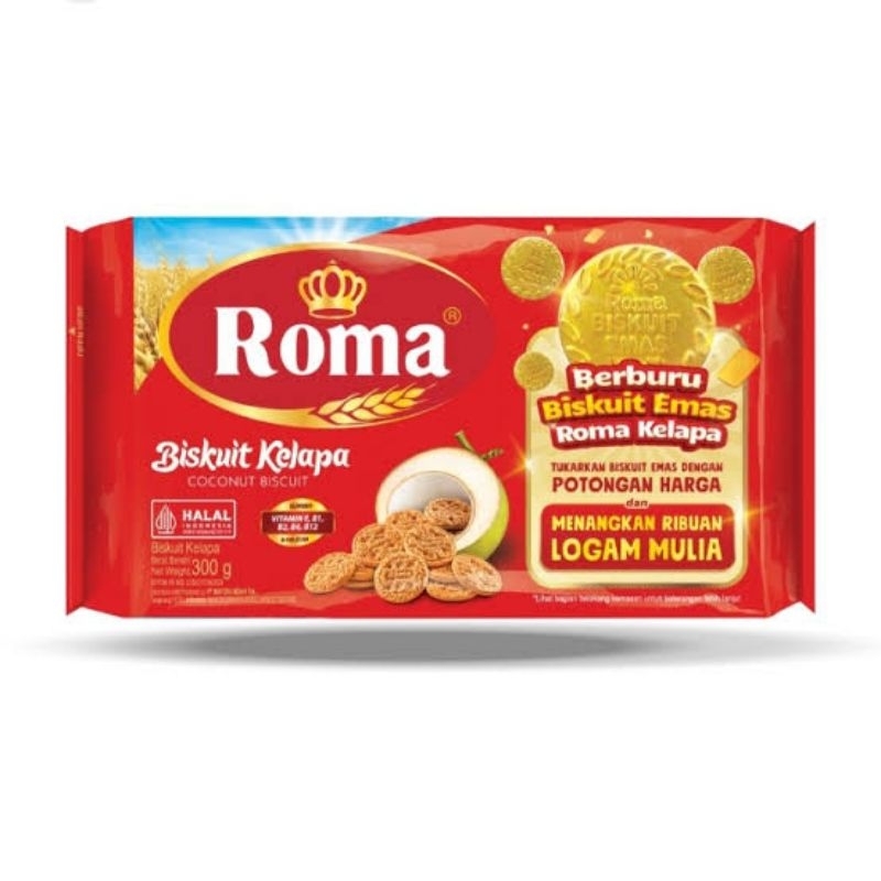 

Roma Biskuit Kelapa 300 gr