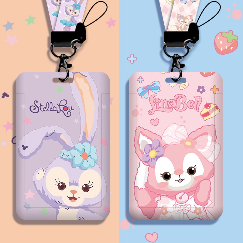 

ID Card Holder Motif Duffy And Friends/ Photocard Holder / Tali Gantung /Name Tag / Lina Bell