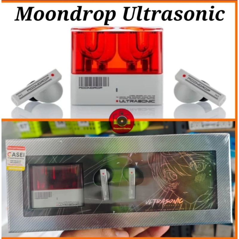 TWS Moondrop Ultrasonic Ultra Sonic LDAC ANC 1DD+1BA Hybrid Driver Earphone Headset Bluetooth Wirele