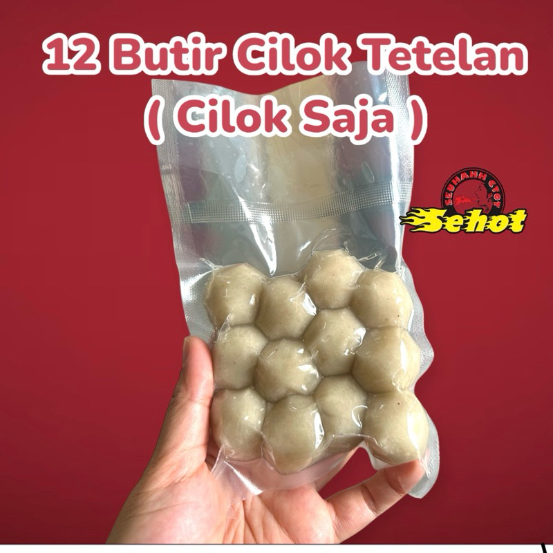 

12 Butir Cilok Isi Tetelab [ Cilok Saja ]